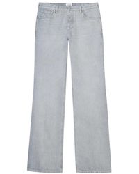 Closed - Jeans ,Grijs ,Denim Wide Fit Denim Jeans - Lyst