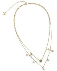 Guess - Accessoires ,Geel ,Secret Garden Ketting - Lyst