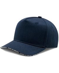 Guess - Blaue Line G Mütze Für Männer - Lyst
