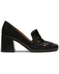 Kazar - Schwarze Pumps Mit Quasten Und Breitem Absatz - Lyst