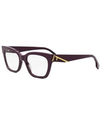 Fendi - First Oval Optical Frame - Lyst