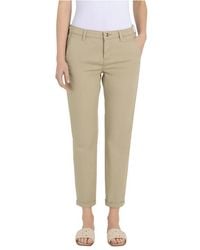 M·a·c - Cropped Trousers - Lyst