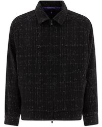 Needles - Schwarze Wolljacke Klassischer Stil - Lyst