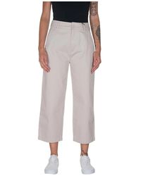 Tommy Hilfiger - Wide Trousers - Lyst