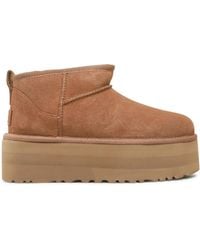 UGG - Schoenen ,Wol Classic Ultra Mini Platform - Lyst
