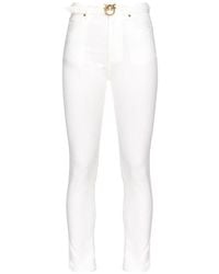 Pinko - Susan High-Waisted Jeans - Lyst