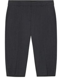 Birgitte Herskind - Korte Broeken ,Blauw ,Leer Aliyah Pants - Lyst