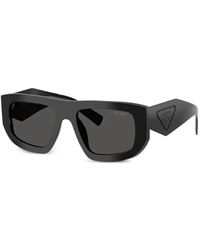 Prada - D04Su Zonnebril - Lyst