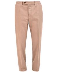 BRIGLIA - Stijlvolle Bruine Broek Voor Mannen - Lyst