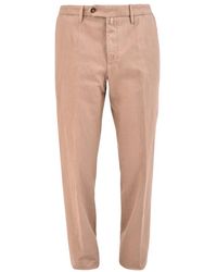 BRIGLIA - Stijlvolle Bruine Broek Voor Mannen - Lyst