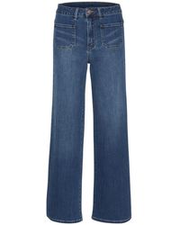 Kaffe - Wide Jeans - Lyst
