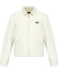 AllSaints - Jassen ,Katoen Korey Borg Jacket - Lyst
