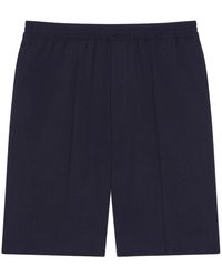 Givenchy - Blauwe Shorts Met 4G-Embleem - Lyst