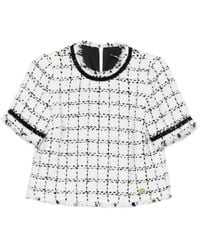 Karl Lagerfeld - Boucle Top - Lyst