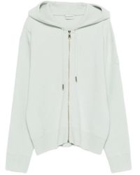 Moncler - Cashmere & Wool Zip-Up Hoodie - Lyst