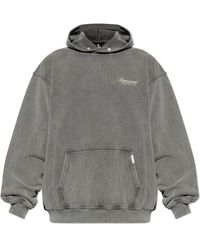 Represent - Hoodies & Sweatvesten ,Grijs ,Katoen Owners Club Script Hoodie - Lyst