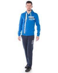 EA7 - Fitness ,Blauw ,Sportief Trainingspak Voor Actieve Levensstijl - Lyst