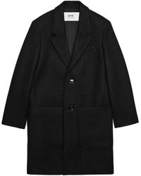 Ami Paris - Single-Breasted Coats - Lyst