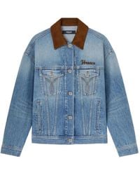 Versace - Denim Jackets - Lyst