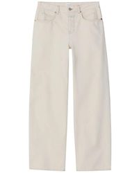 Closed - Wijde Denim Broek Met 5 Zakken - Lyst