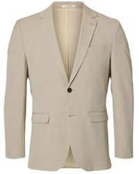 SELECTED - Jassen ,Liam Slim Flex Blazer - Lyst