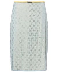 Gucci - Midi Skirts - Lyst