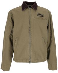 Deus Ex Machina - Jassen ,Groen ,Katoen Address Workwear Jacket - Lyst