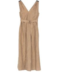 Brunello Cucinelli - Midi Dresses - Lyst