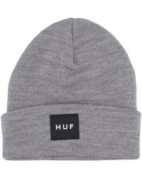 Huf - Accessoires ,Grijs ,Grijze Beanie Hoed Set - Lyst