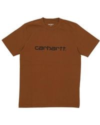 Carhartt - Script Tee - Lyst