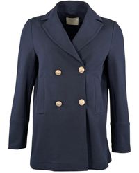 Circolo 1901 - Double-Breasted Coats - Lyst