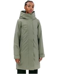 Elvine - Jassen ,Groen ,Polyester Elegante Waterdichte Jas Met Gerecyclede Isolatie - Lyst