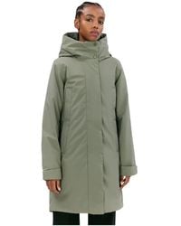 Elvine - Jassen ,Groen ,Polyester Elegante Waterdichte Jas Met Gerecyclede Isolatie - Lyst