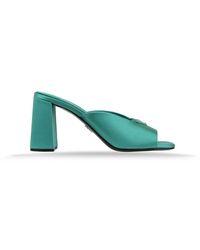 Prada - Heeled Mules - Lyst