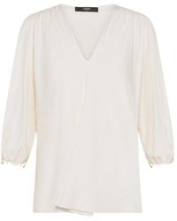 Seventy - Overhemden ,Wit ,Elegante Blouse - Lyst