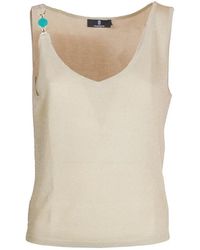 Fracomina - Sleeveless Tops - Lyst
