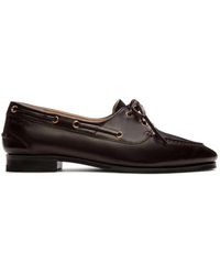 Bally - Schoenen ,Bruin ,Leer Bruin Leren Mocassin Schoenen - Lyst
