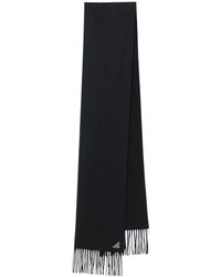 Prada - Seidenschal Mit Kaschmir - Lyst