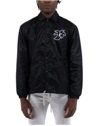 Palm Angels - Jassen ,Zwart ,Katoen Lichtgewicht 'Jimmy' Jas - Lyst