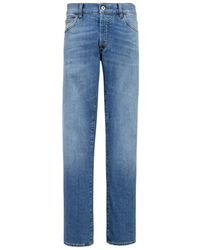 Marcelo Burlon Regular Fit Jeans - Blauw
