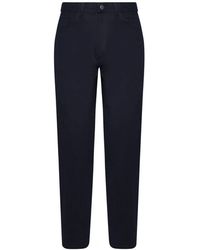 Moncler - Schwarze Baumwollhose Mit Logo-Patch - Lyst