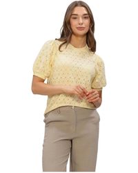 Object - Overhemden ,Geel ,Polyester Objlaila/Re Top 10 - Lyst