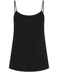 Alberta Ferretti - Mouwloze Top Van Zachte Stof - Lyst