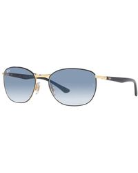 Ray-Ban - Rb 3702 sonnenbrille, schwarz gold blau,rb 3702 polarisierte sonnenbrille - Lyst