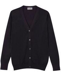 John Smedley - Yasmin V-Ausschnitt Cardigan - Lyst