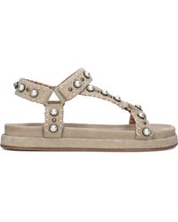 Blasz - Wildleder Sandalen Saran-14 - Lyst