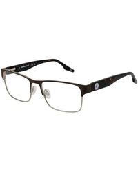 Converse - Accessoires ,Bruin ,Bruine Metalen Rechthoekige Optische Monturen - Lyst