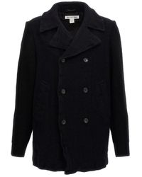 Comme des Garçons - Wollen Double-Breasted Jas - Lyst