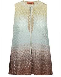 Missoni - Sleeveless Tops - Lyst