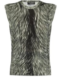 Dolce & Gabbana - Ärmelloses seidentop - Lyst